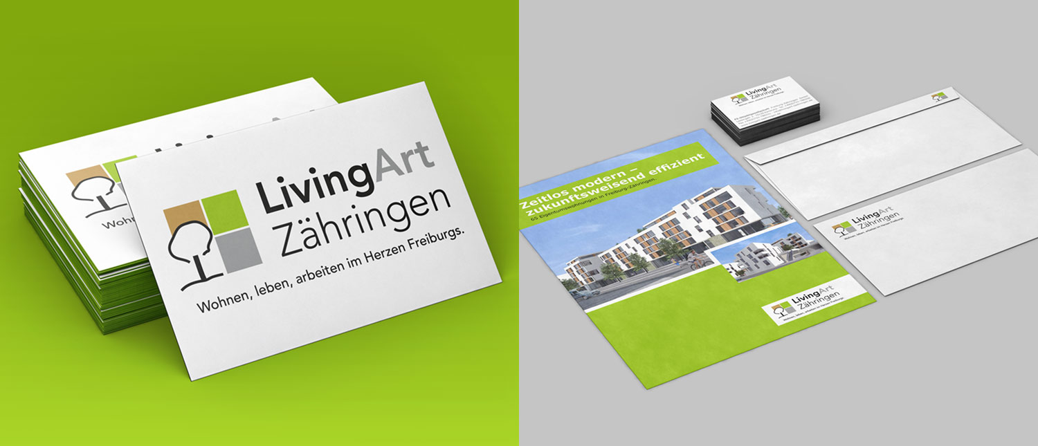 UP Kommunikation - Referenz LivingArt Zähringen
