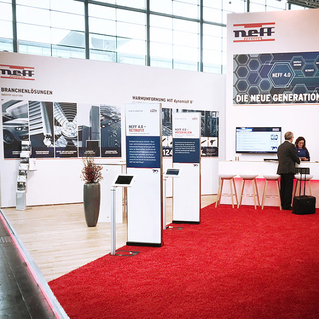 UP Kommunikation - Neff messestand