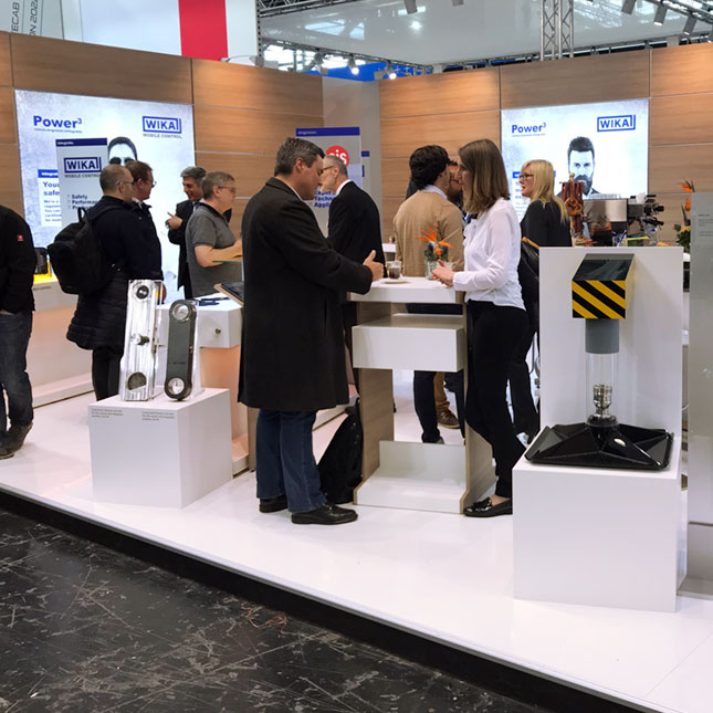 UP Kommunikation - WIKA messestand